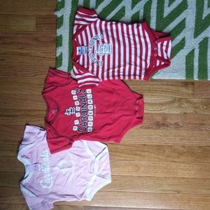 St. Louis Cardinals MLB | baby onsies BUNDLE